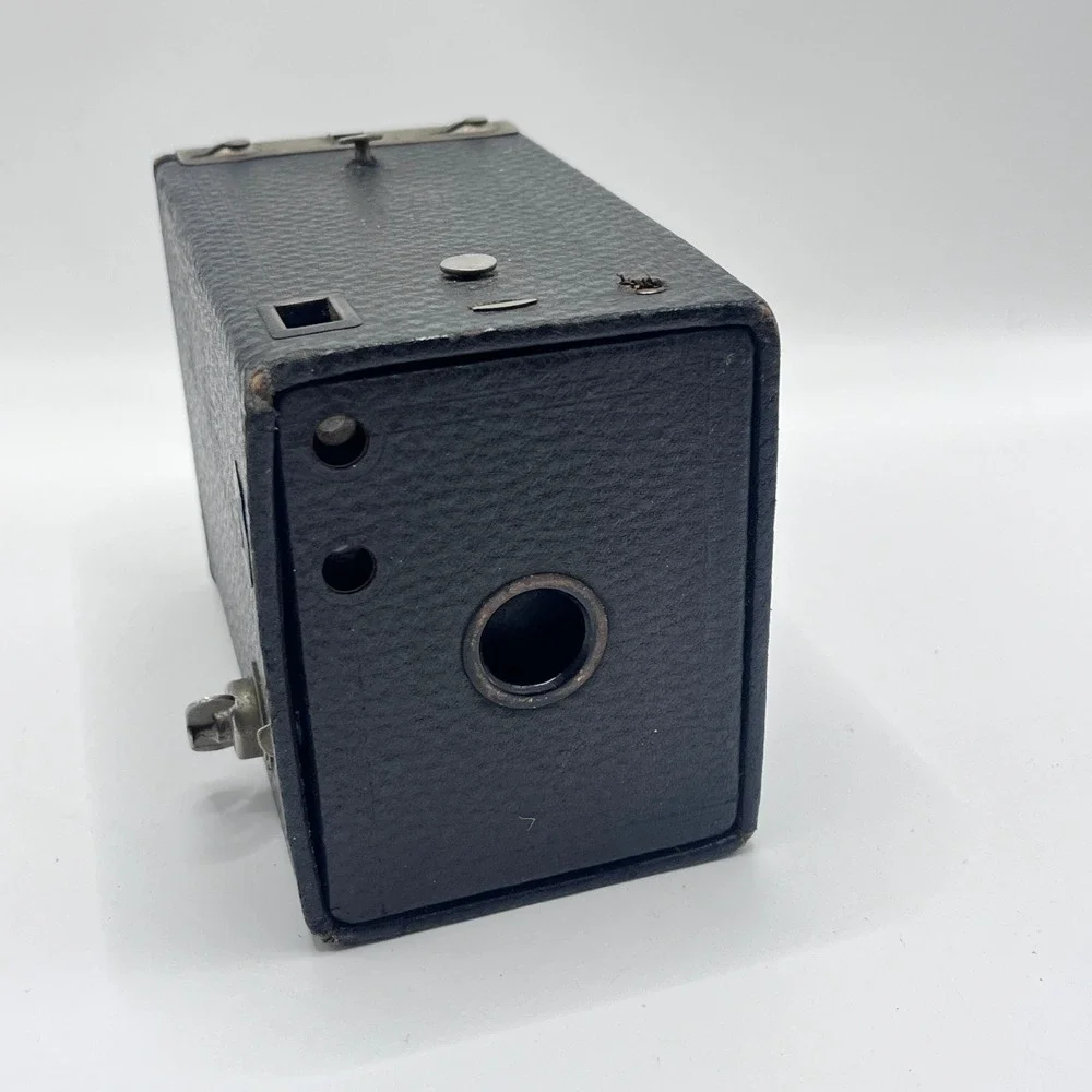 Antique Black Box Camera Vintage Photography Decor Untested Collector Item